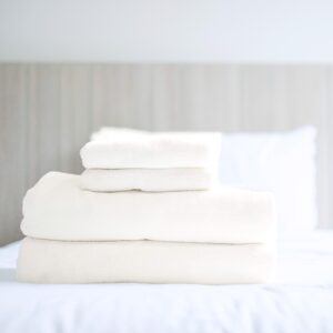 Set of ivory sheets